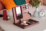 Desk valet tray