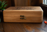 Personalized wooden watch box